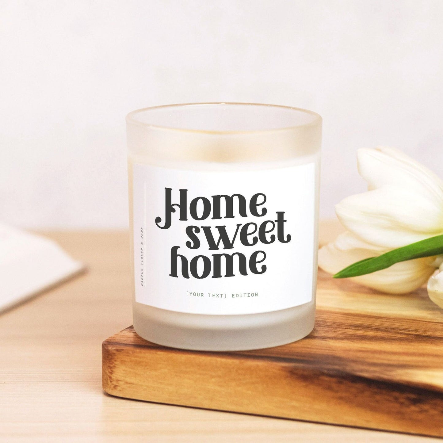 Home Sweet Home Custom Soy Candle