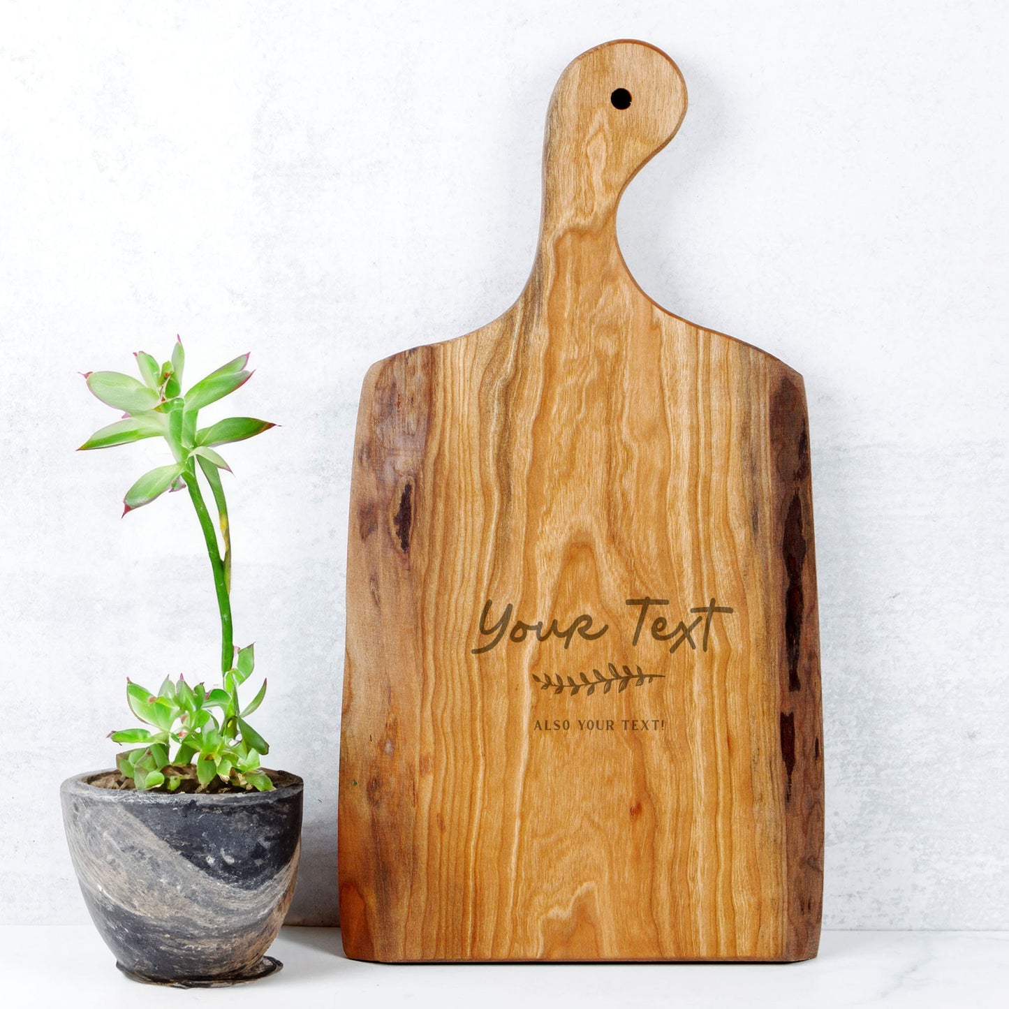 Cherry Wood Custom Charcuterie Board