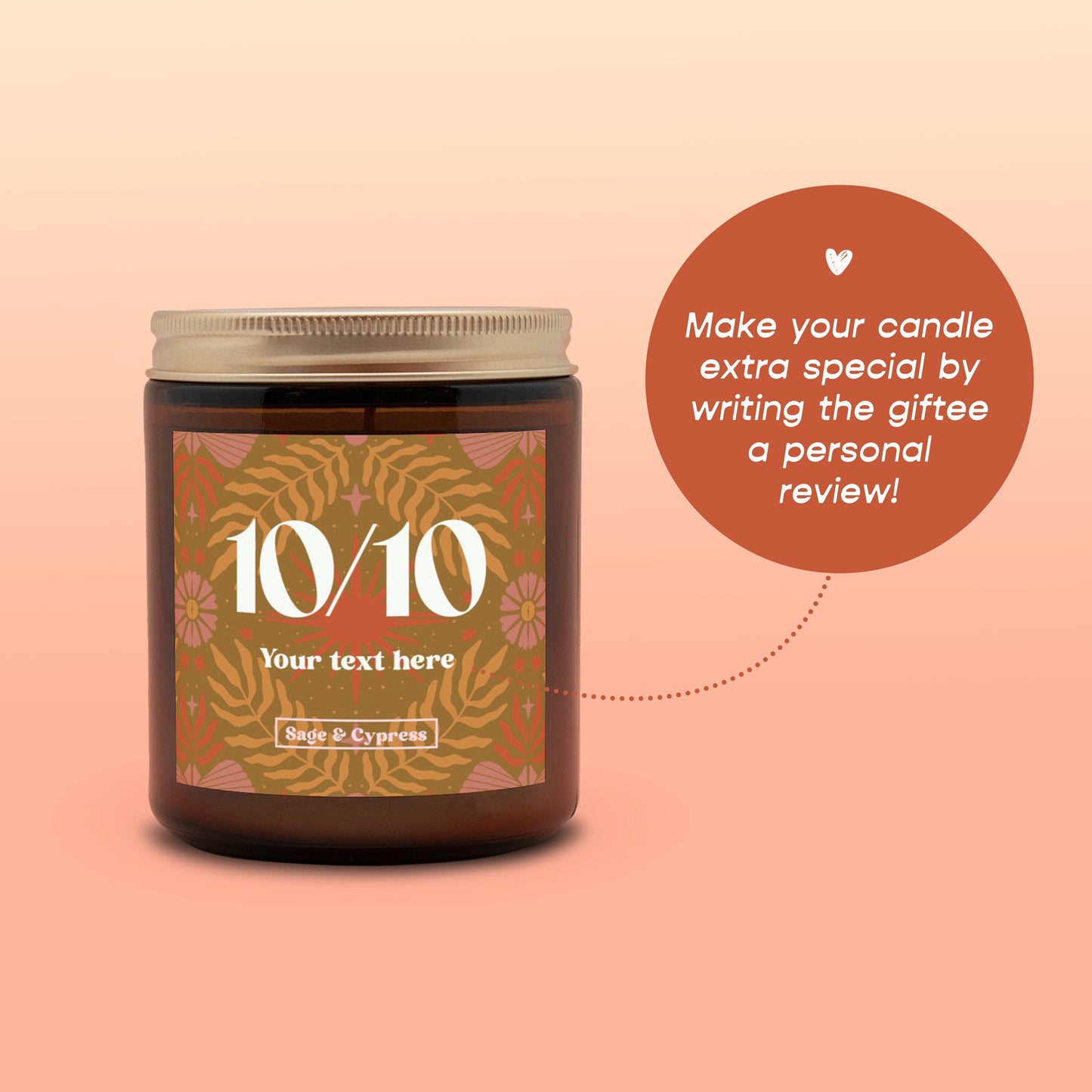 10 Outta 10 Custom Candle