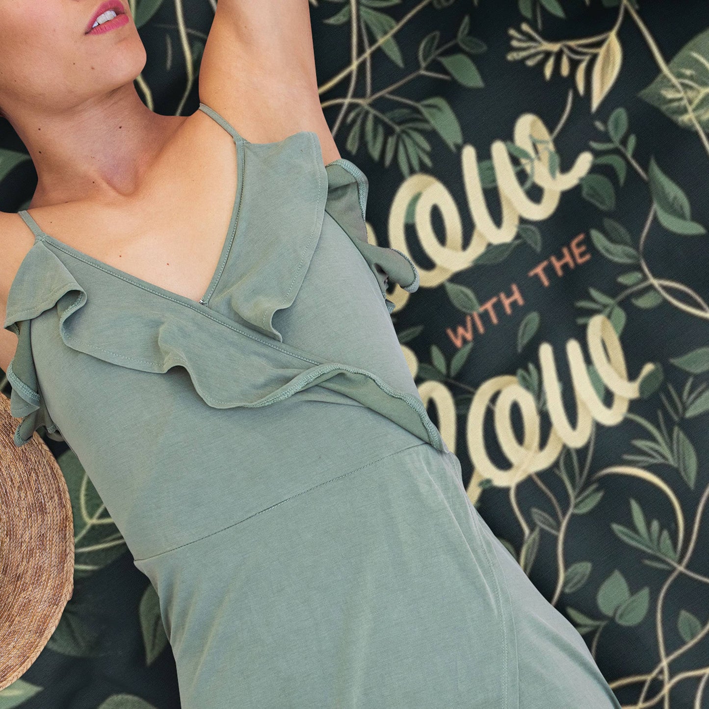 Grow with the Flow Picnic Blanket