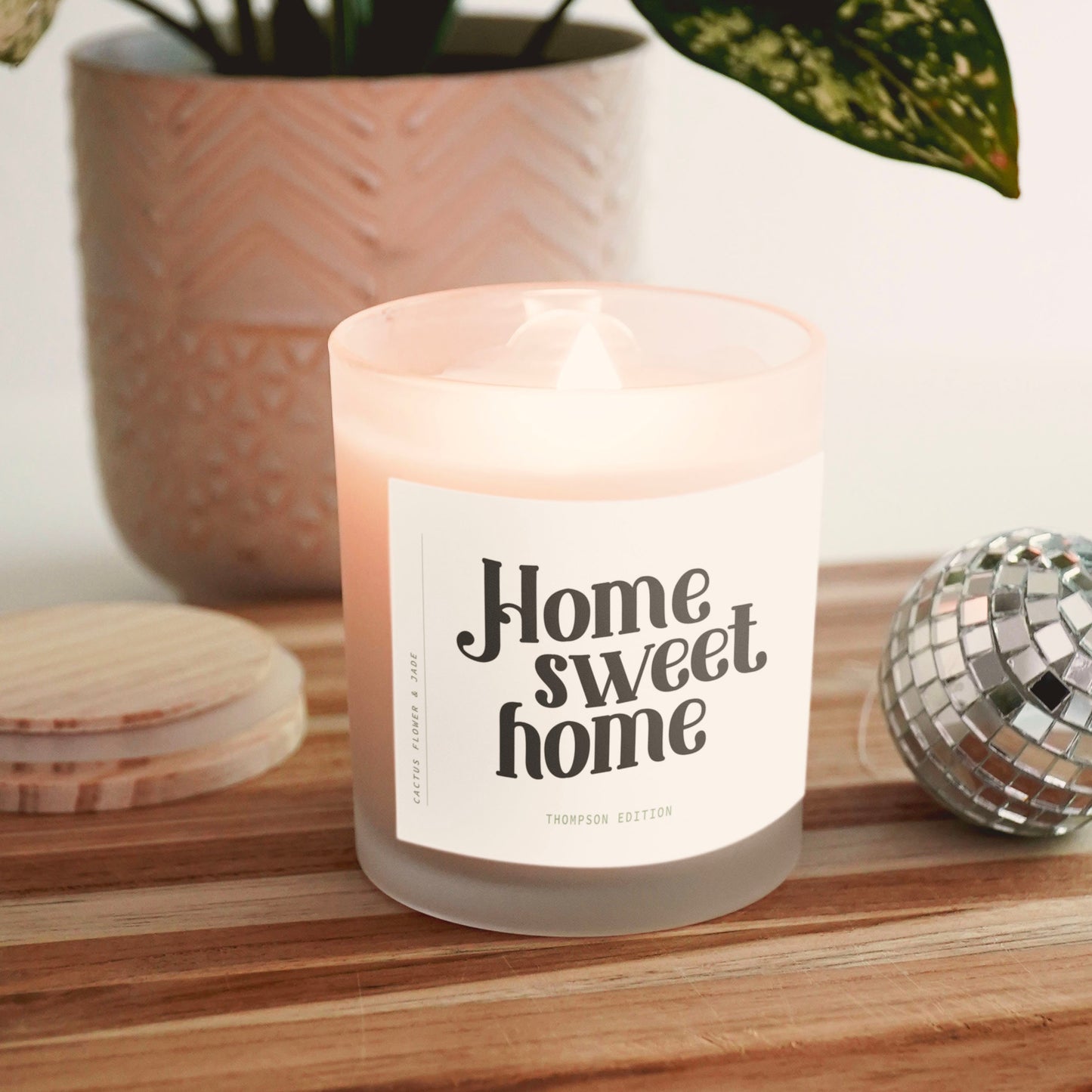 Home Sweet Home Custom Soy Candle