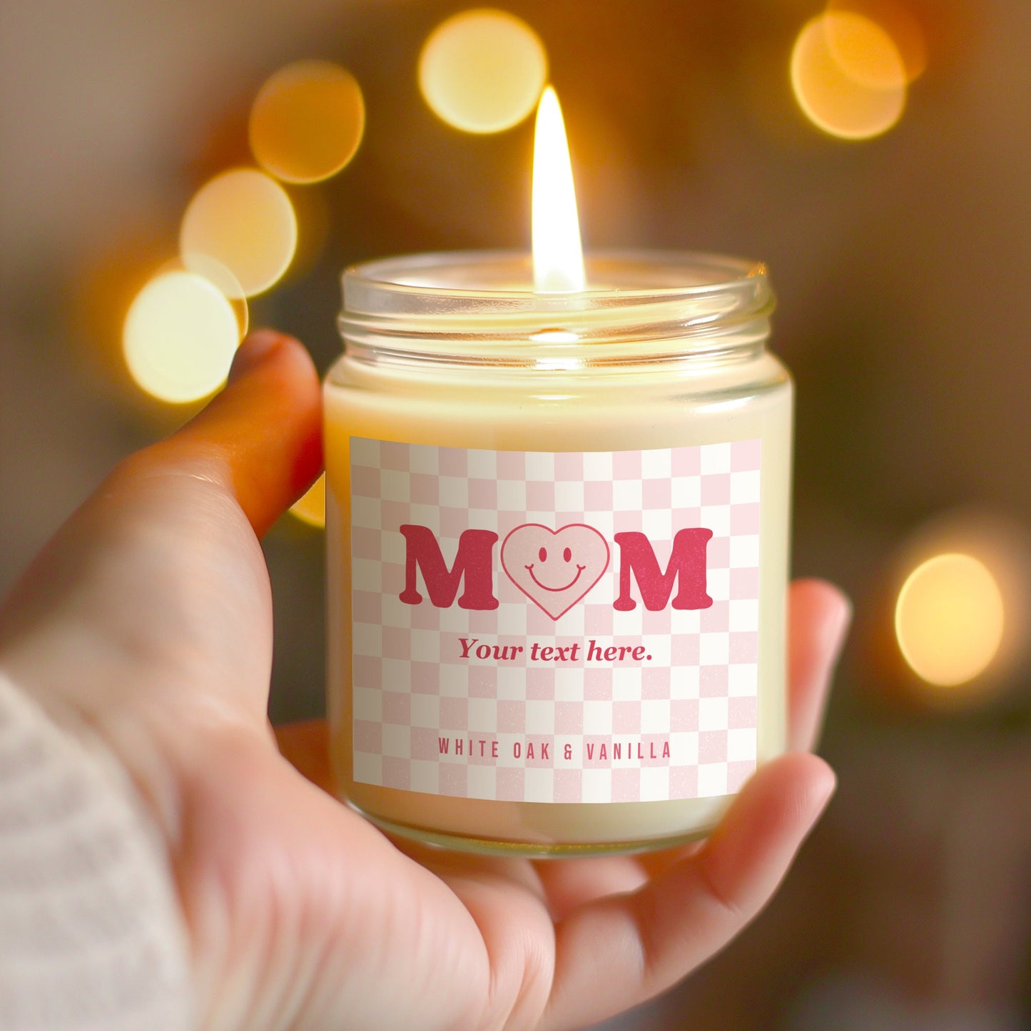 Move love custom scented candle