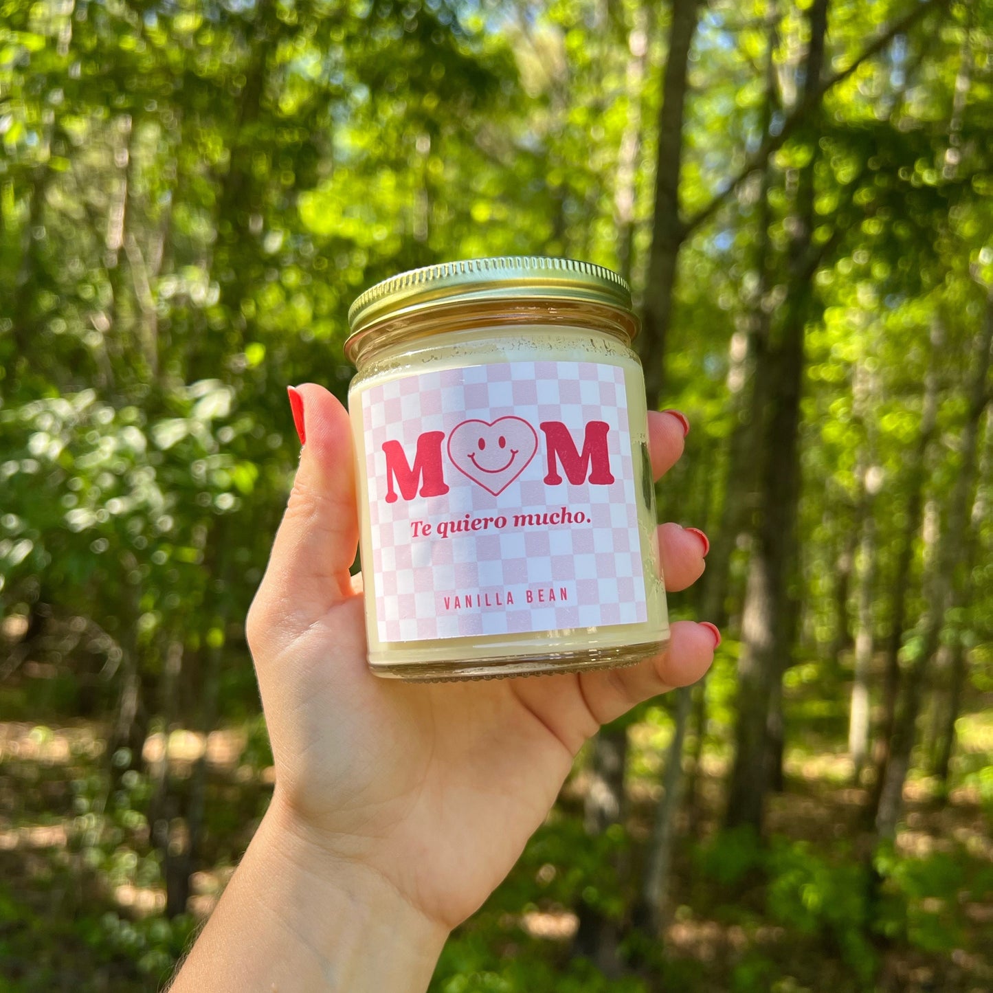 Mom Love Candle