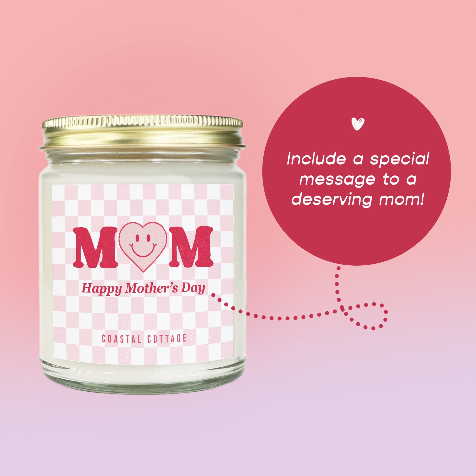 Move love custom scented candle