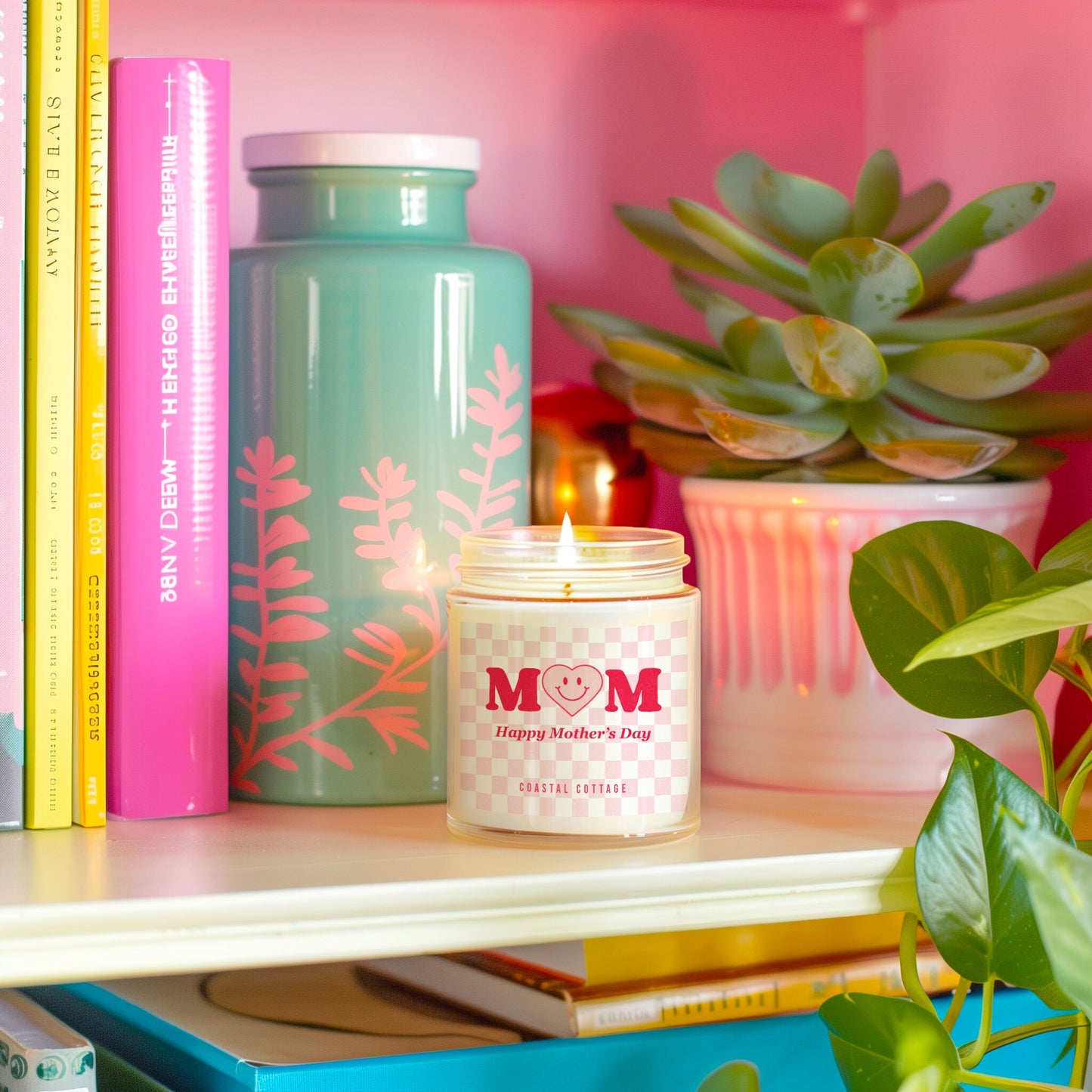 Move love custom scented candle