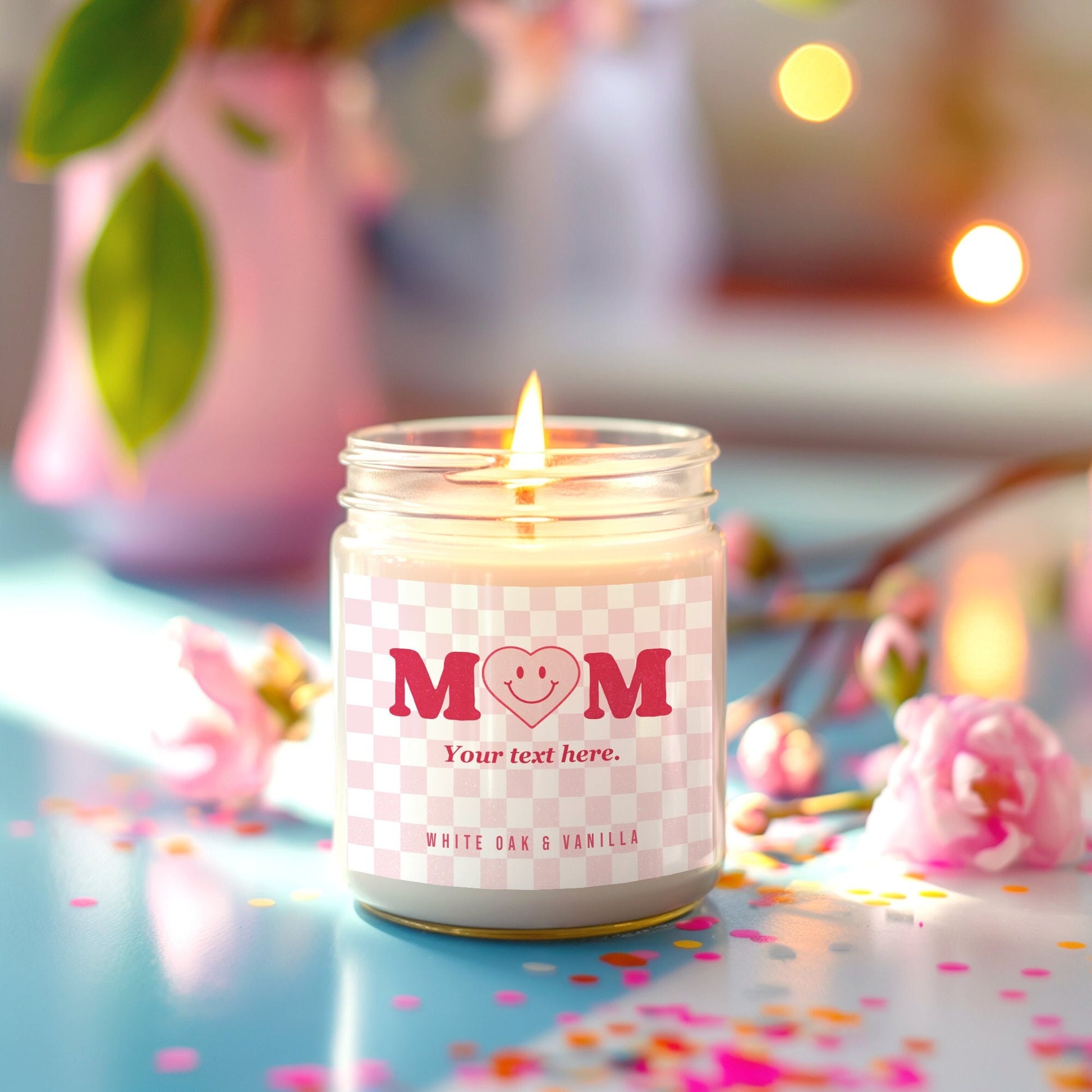 Move love custom scented candle