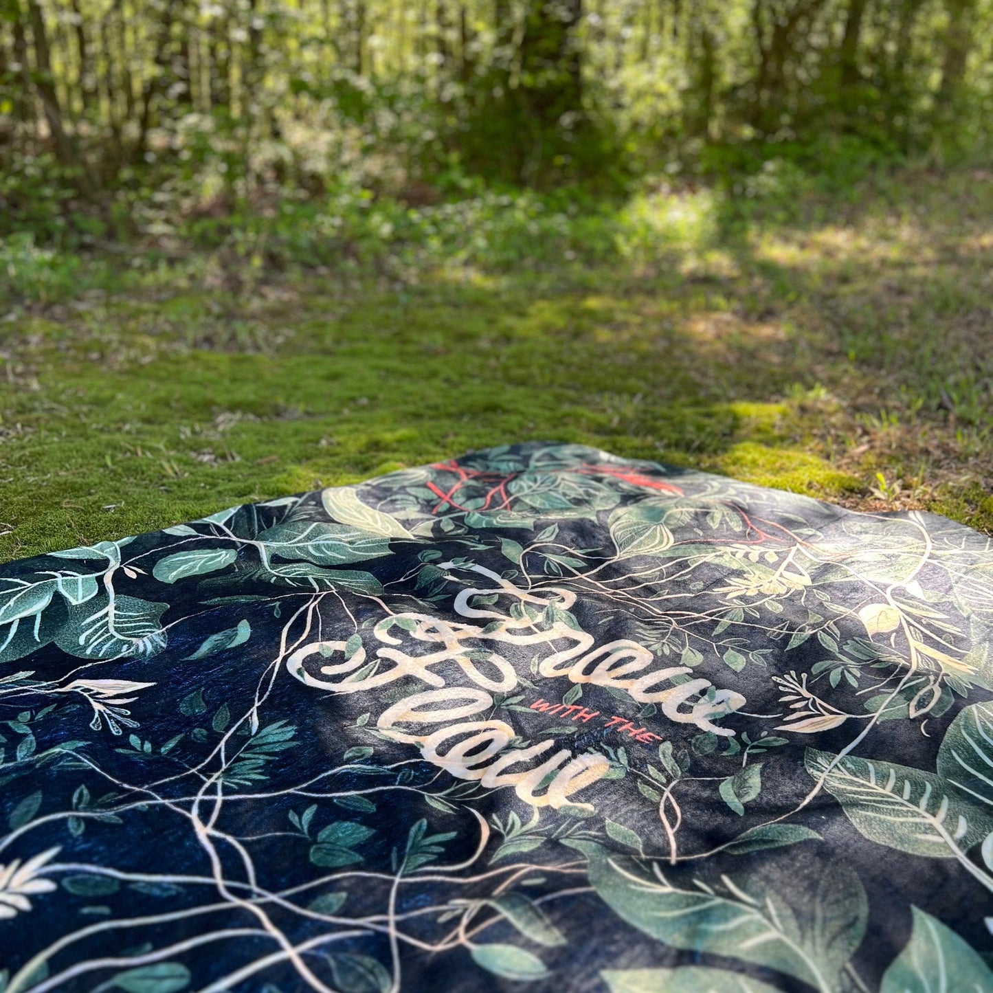Grow with the Flow Picnic Blanket