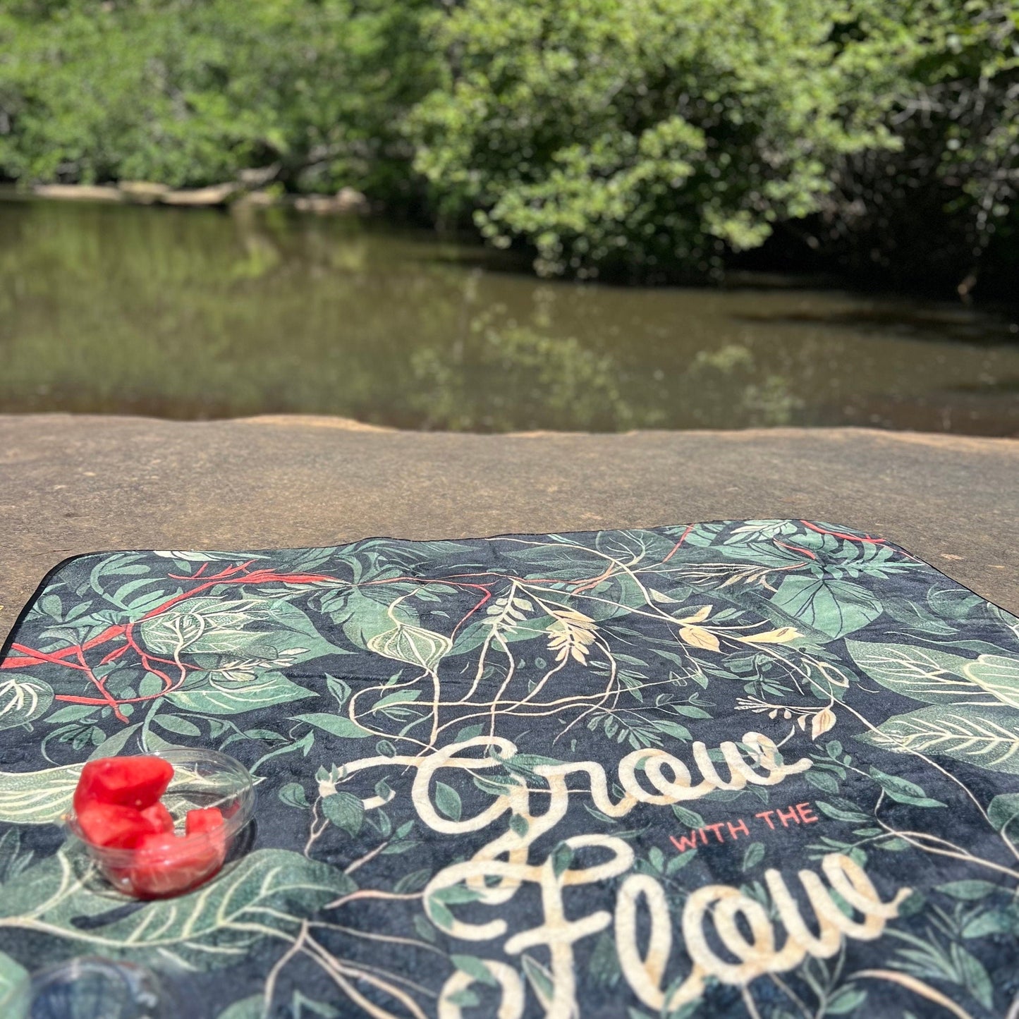Grow with the Flow Picnic Blanket