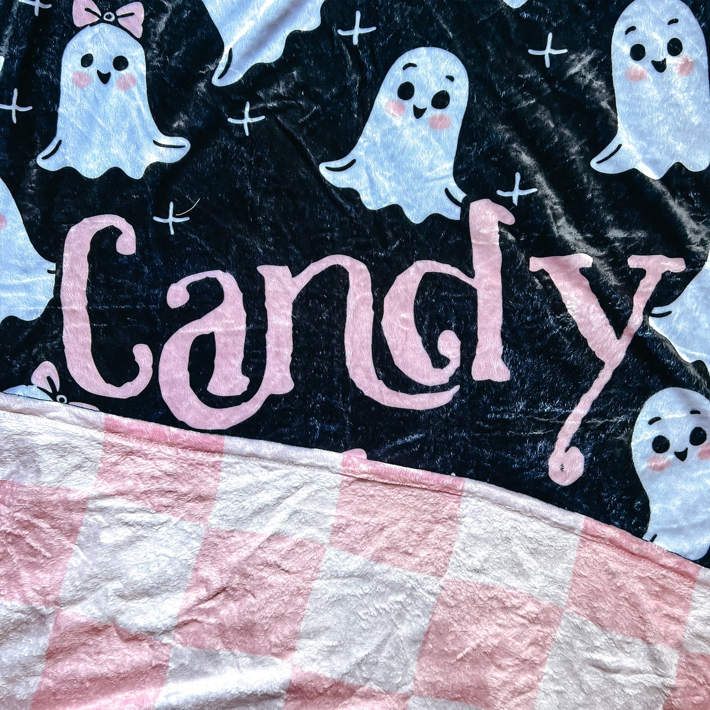 Spooky Cozy Ghost Blanket
