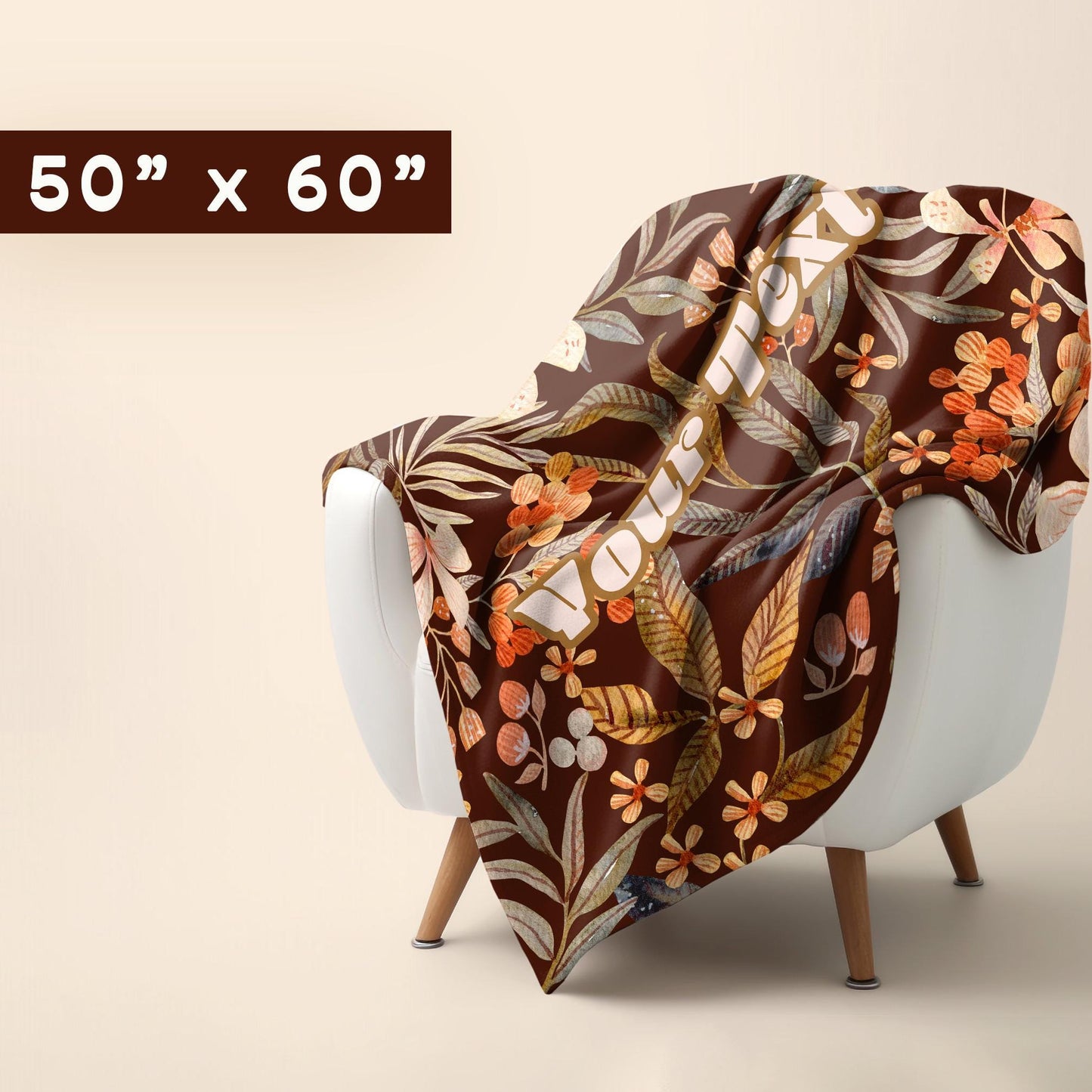 Vintage Flowers Blanket